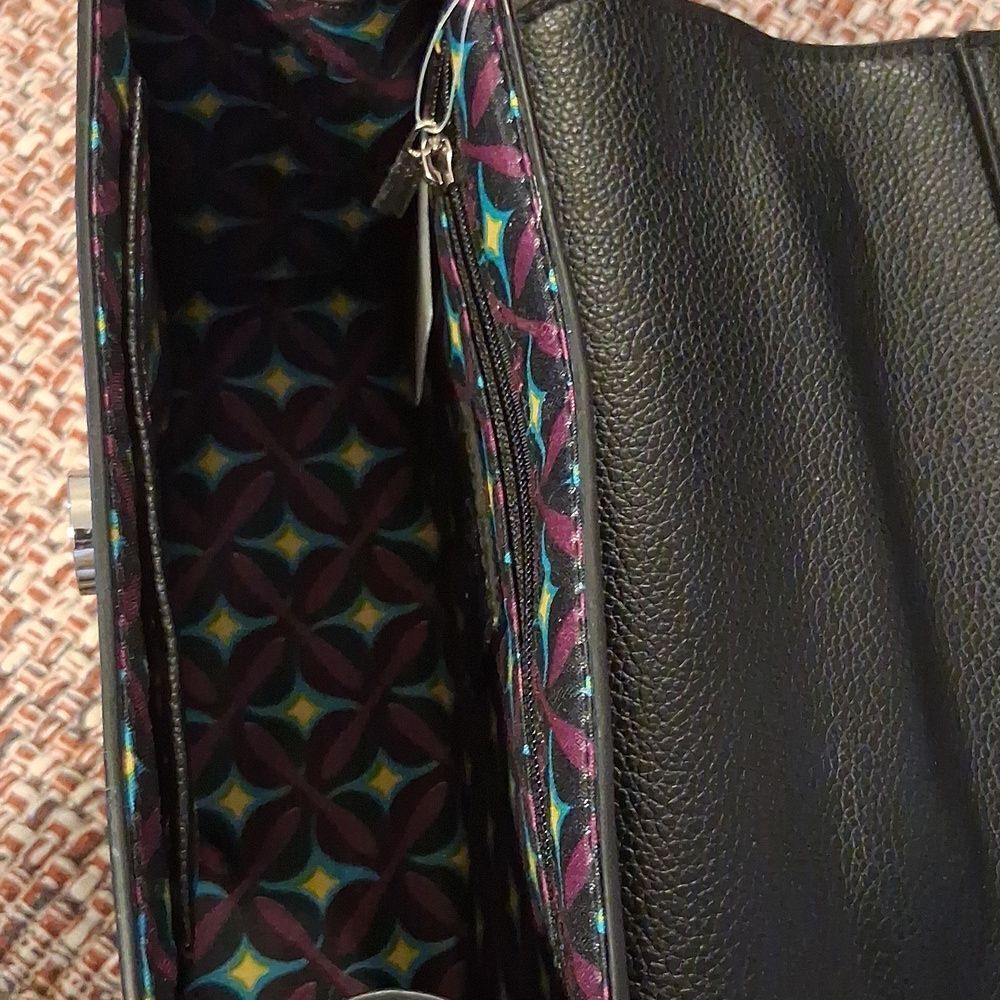 CXL BRAIDED HANDLE JARDIN CROSSBODY BLACK BAG NEW WITH TAGS - Picture 5 of 6